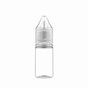 10ml - E Liquid Bottles (Clear)