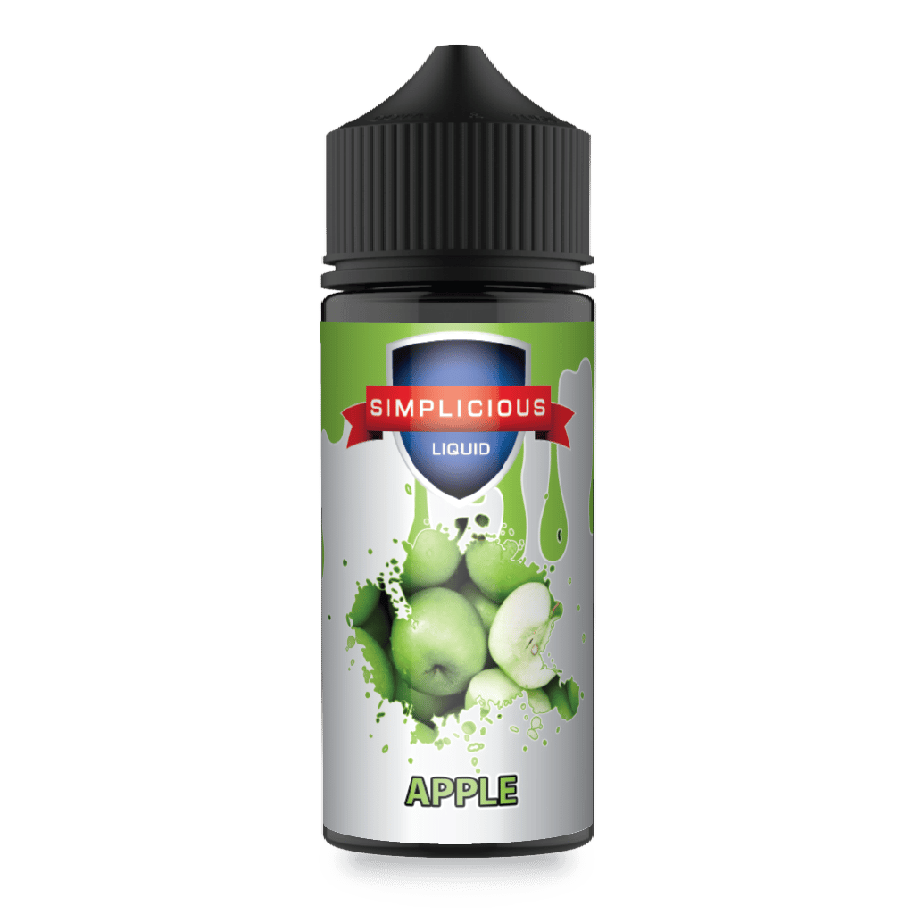 Apple 100ml Shortfill E-Liquid by Simplicious