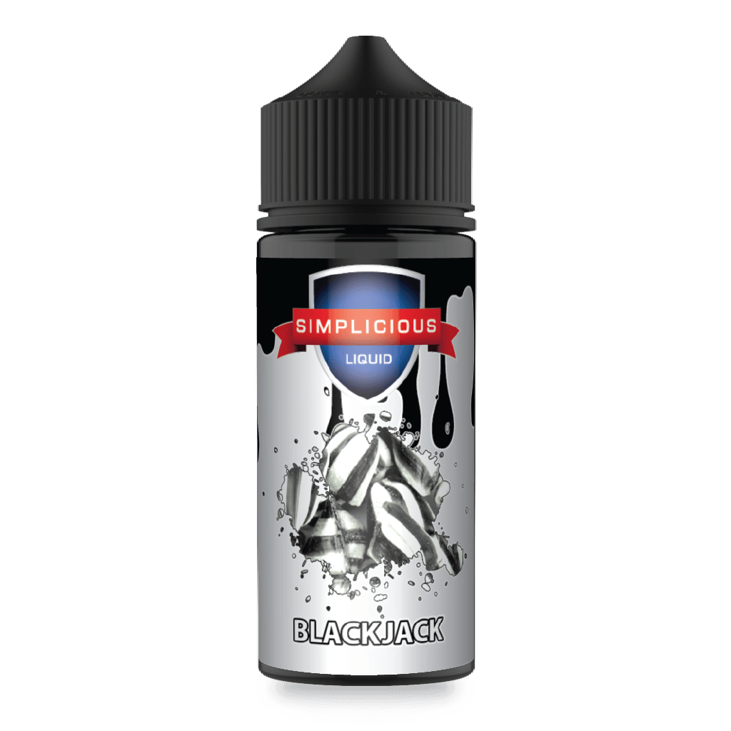 Blackjack 100ml Shortfill E-Liquid by Simplicious