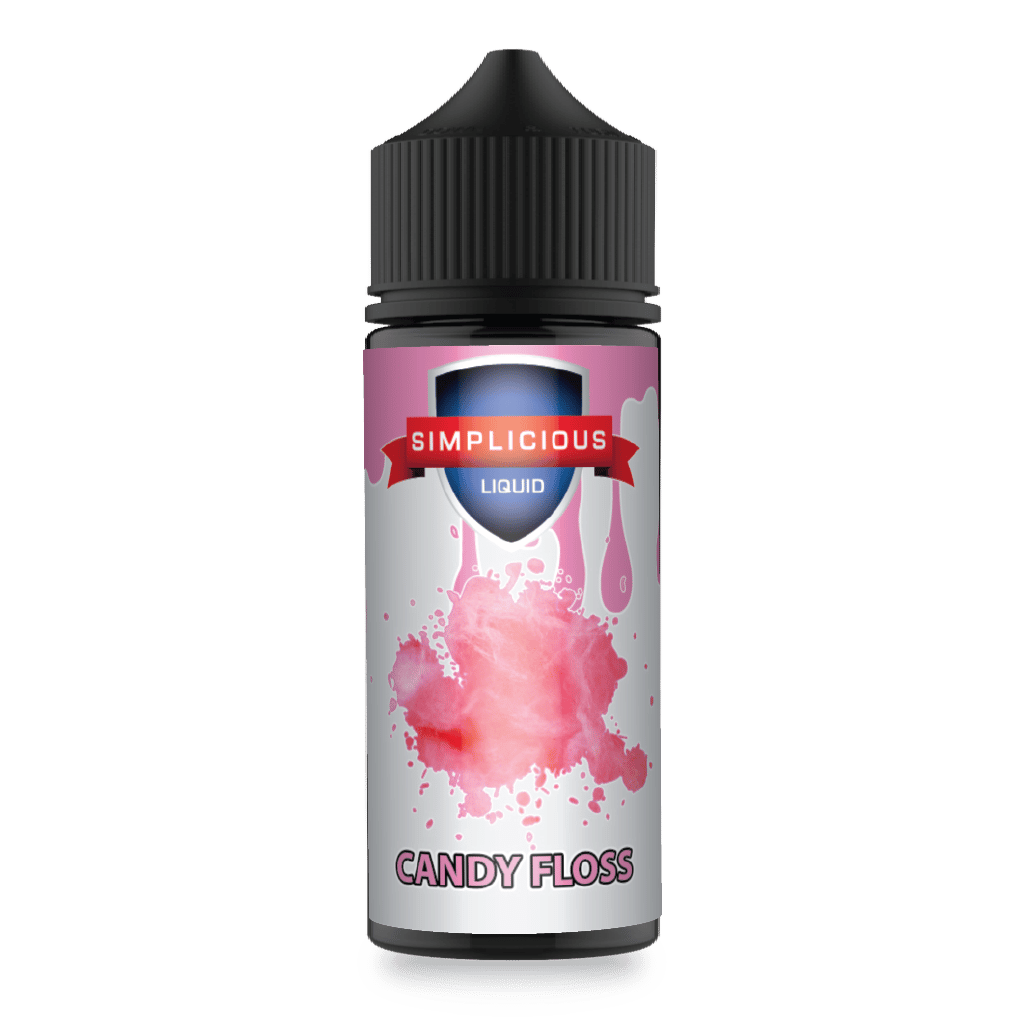 Candy Floss 100ml Shortfill E-Liquid by Simplicious