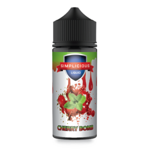 Cherry Bomb 100ml Shortfill E-Liquid by Simplicious