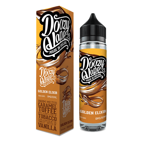 Golden Elixir 50ml Shortfill E-Liquid by Doozy