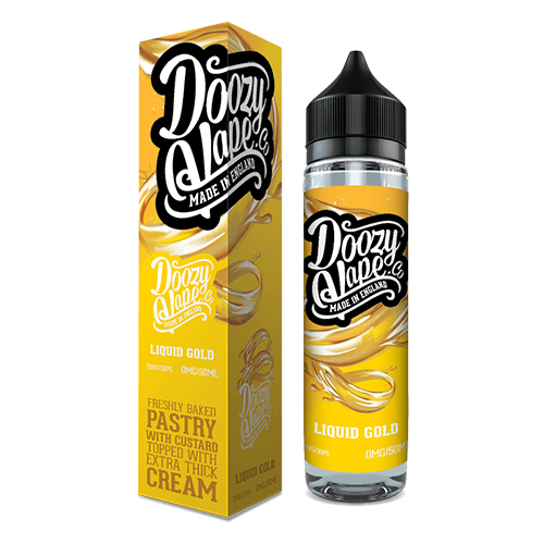 Liquid Gold 50ml Shortfill E-Liquid by Doozy