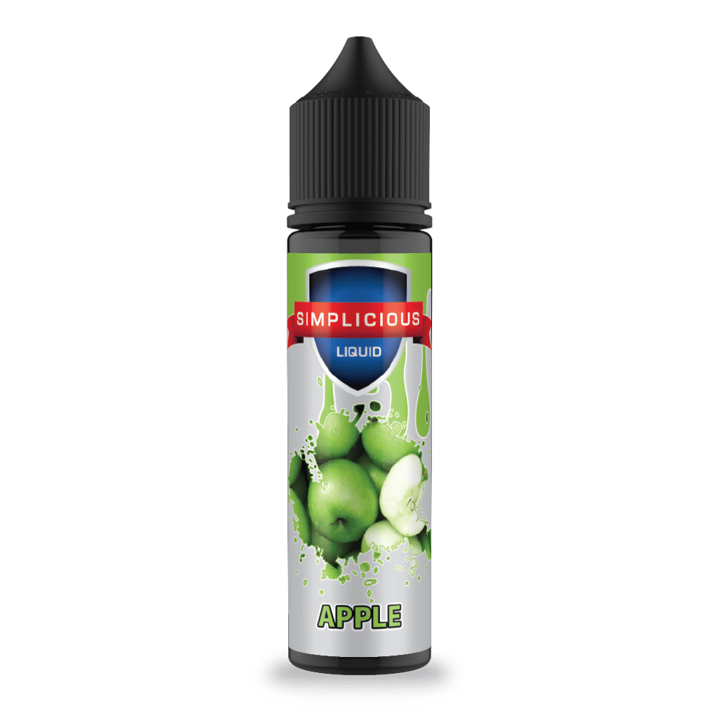 Apple 50ml Shortfill E-Liquid by Simplicious