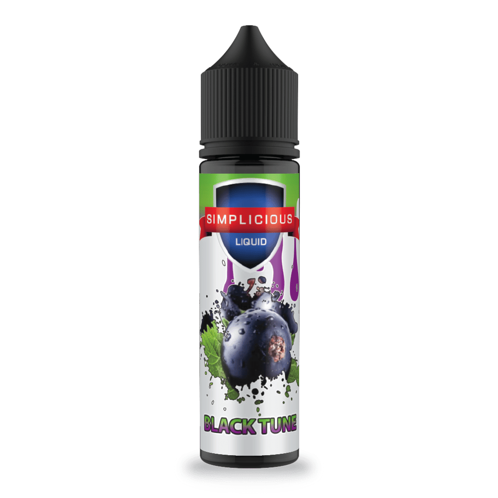 Black Tune 50ml Shortfill E-Liquid by Simplicious