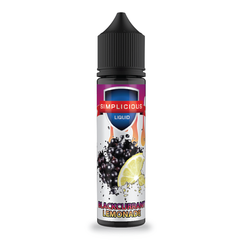 Blackcurrant Lemonade 50ml Shortfill E-Liquid by Simplicious