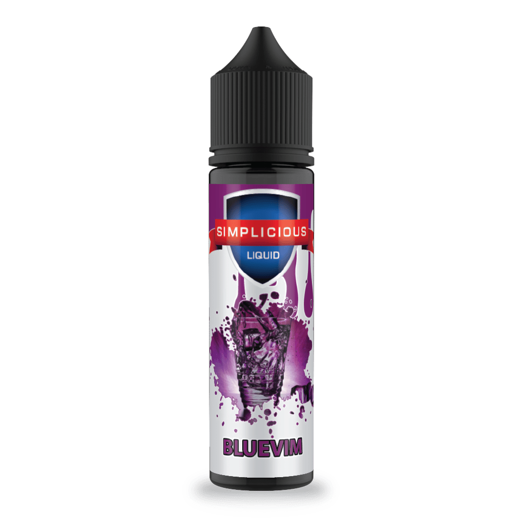 Blue Vimto 50ml Shortfill E-Liquid by Simplicious