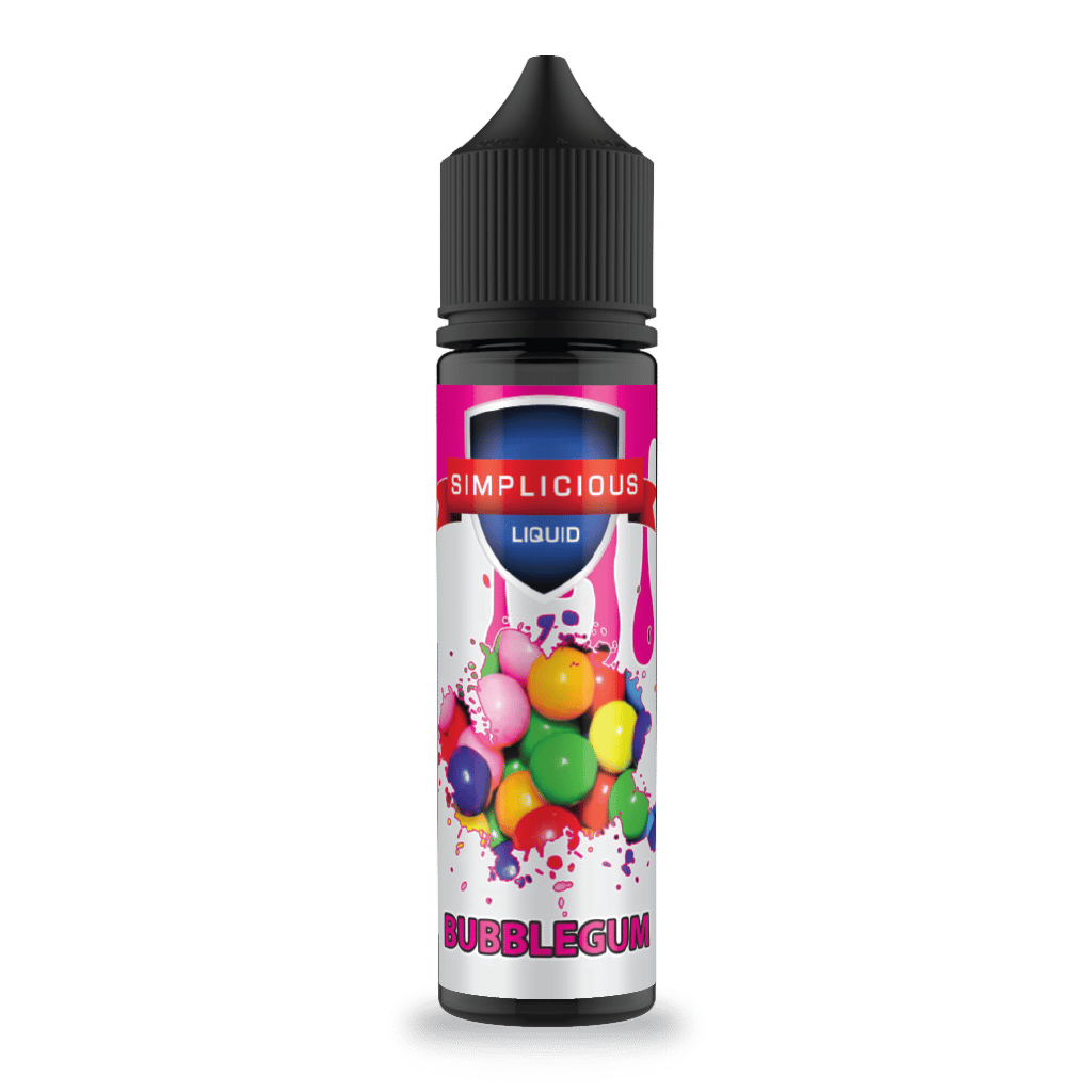 Bubblegum 50ml Shortfill E-Liquid by Simplicious
