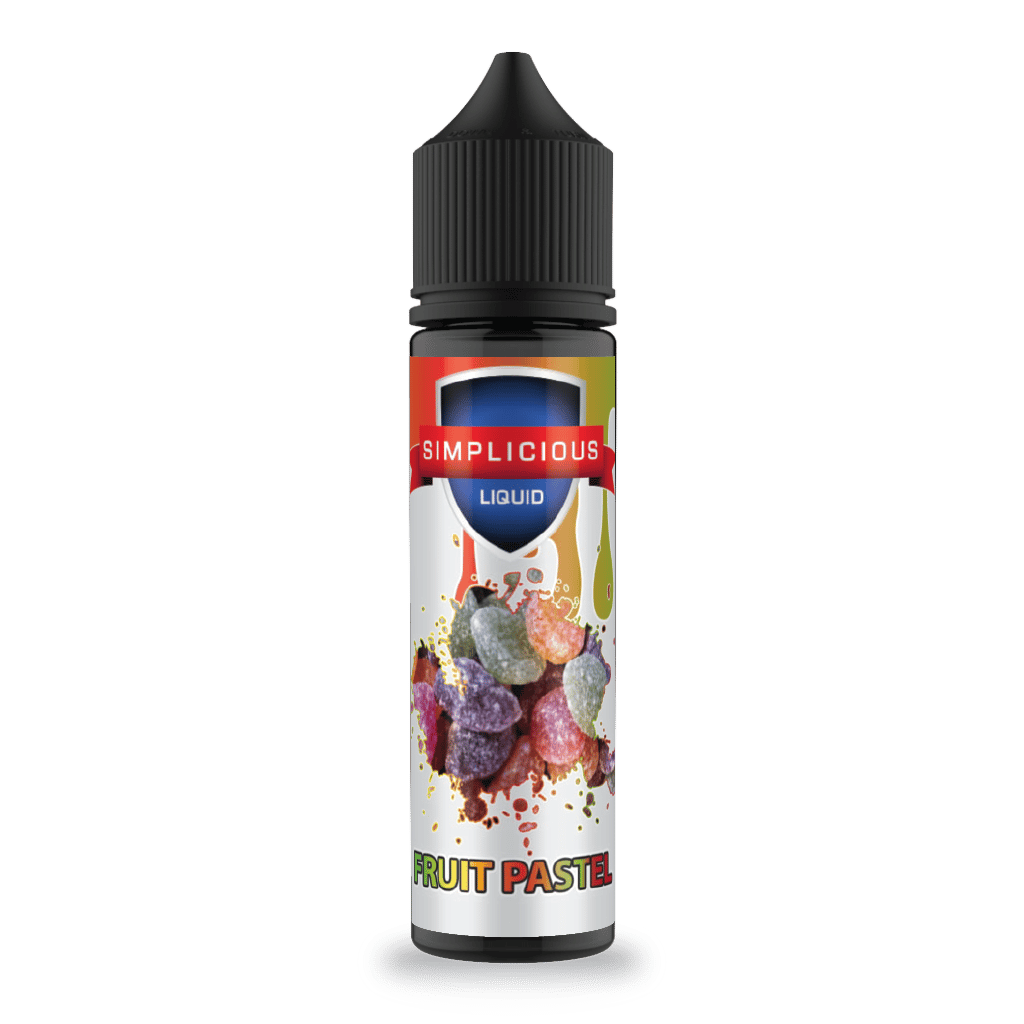 Fruit Pastel 50ml Shortfill E-Liquid by Simplicious