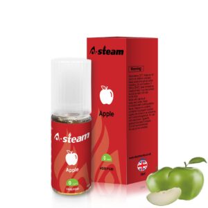 Apple 10ml E-Liquid By A Steam Box of 10