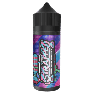 Bubblegum Drumstick 100ml Shortfill E-Liquid By Strapped
