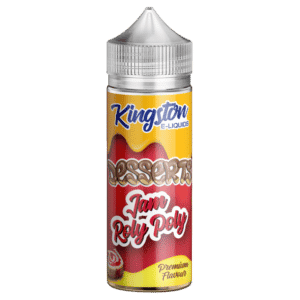 Desserts Jam Roly Poly 100ml Shortfill E Liquid By kingston