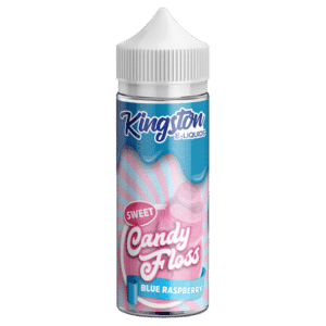 Floss Candy Blue Raspberry 100ml Shortfill E Liquid By kingston
