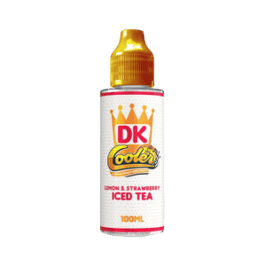 Lemon & Strawberry Iced Tea Cooler Shortfill E-Liquid 100ml by Donut King