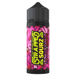 Sourz Strawberry & Raspberry 100ml Shortfill E-Liquid By Strapped
