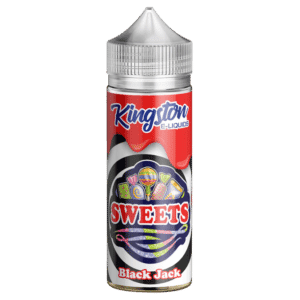 Sweets Raspberry Black Jack Shortfill E-Liquid 100ml by Kingston