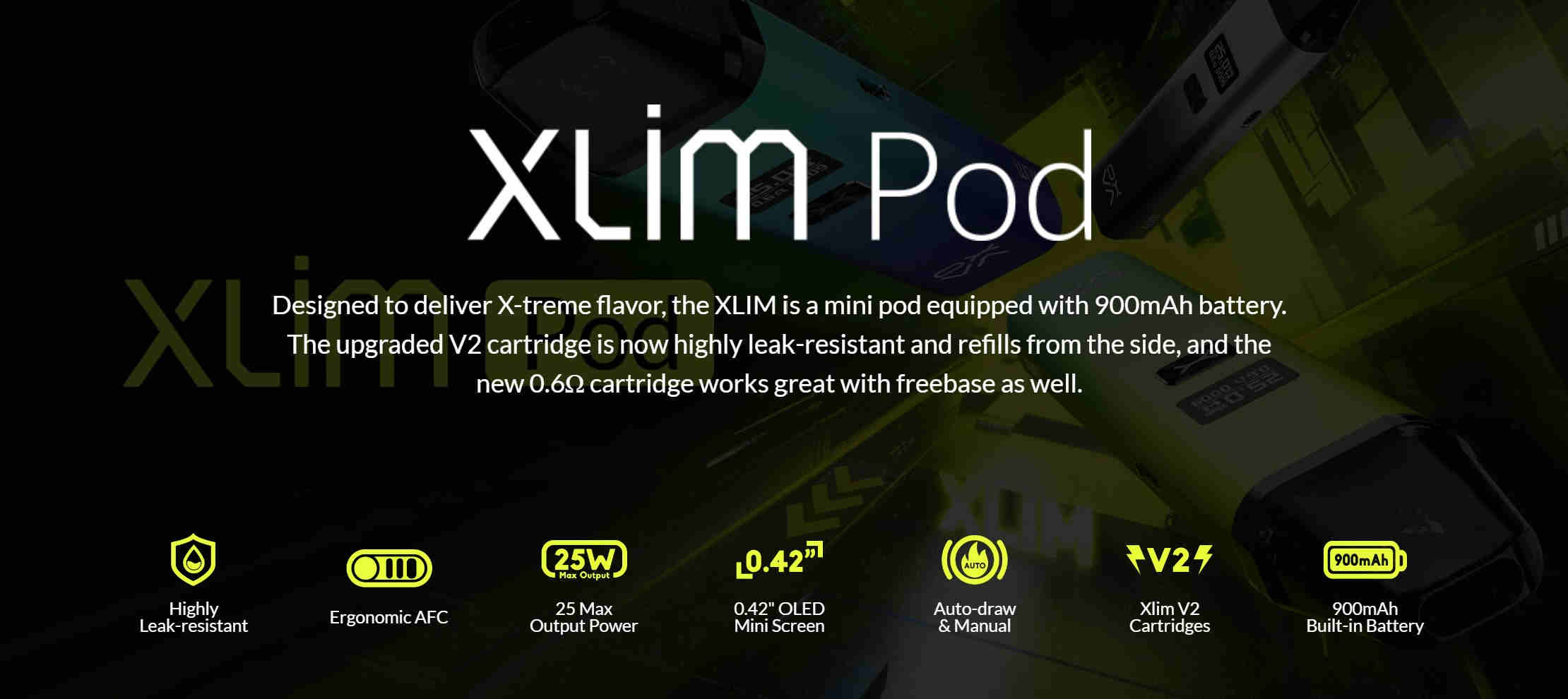 oxva xlime features 2