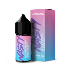 Blue Raspberry Bubblegum Modmate 50ml Shortfill E-Liquid by Nasty Juice
