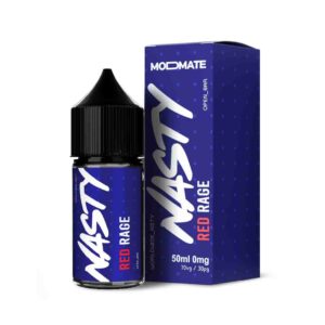 Red Rage Modmate 50ml Shortfill E-Liquid by Nasty Juice
