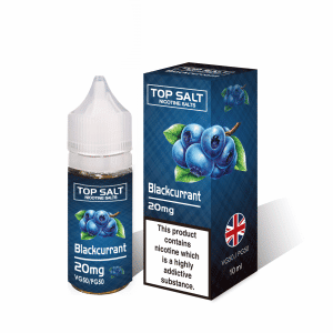Blackcurrant Nic Salt E-Liquid by Top Salt