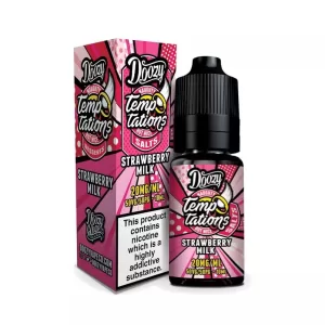 Strawberry Milk 10ml Nic Salt E-Liquid by Doozy Temptations