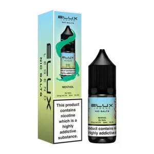Menthol 10ml Nic Salt By Elux
