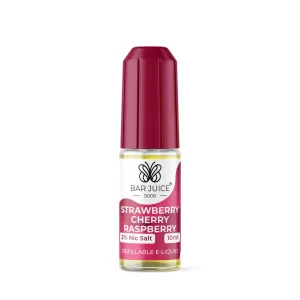 Strawberry Cherry Raspberry 10ml Nic Salt By Bar Juice 5000